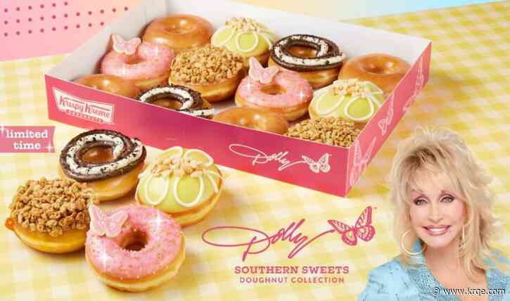 Krispy Kreme partners with Dolly Parton for 'Southern Sweets' collection
