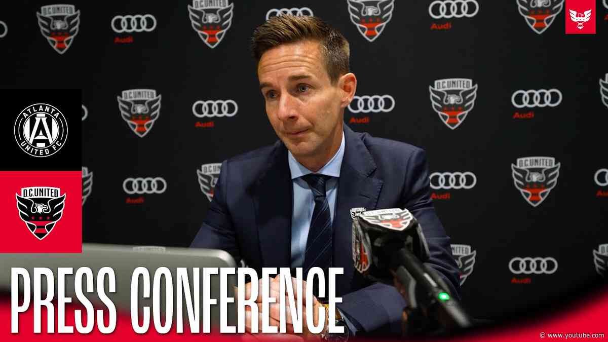Troy Lesesne Post-Match Press Conference | Atlanta United vs. D.C. United | MLS 2024