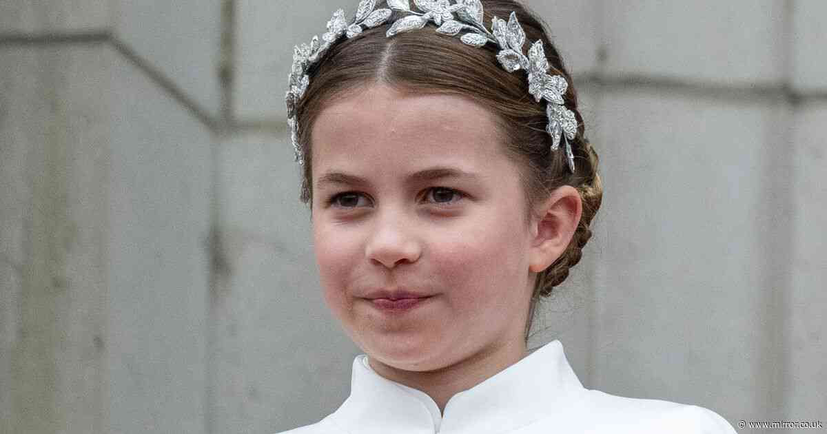 Princess Charlotte's sassy response when an aide tried to help her with a sweet gift