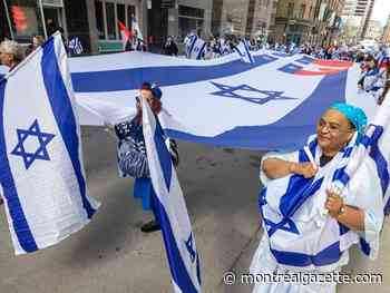 Heavy police presence as pro-Israel rally begins in downtown Montreal