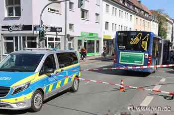 Mann wird von Bus erfasst – Sperrungen in Münster