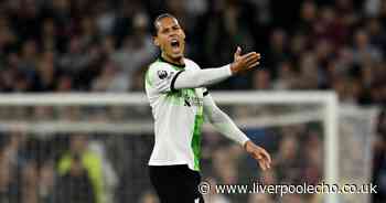 Virgil van Dijk shows true colours after furious reaction in Liverpool draw to Aston Villa