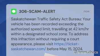 Sask. police warning public about new speeding ticket scam