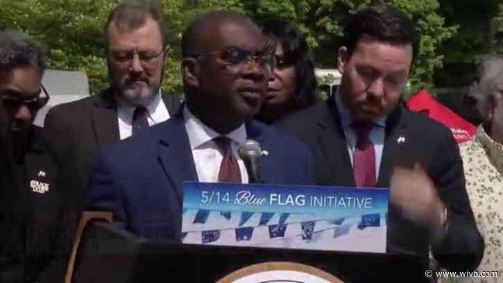 5/14 Blue Flag Initiative honors victims of mass shooting