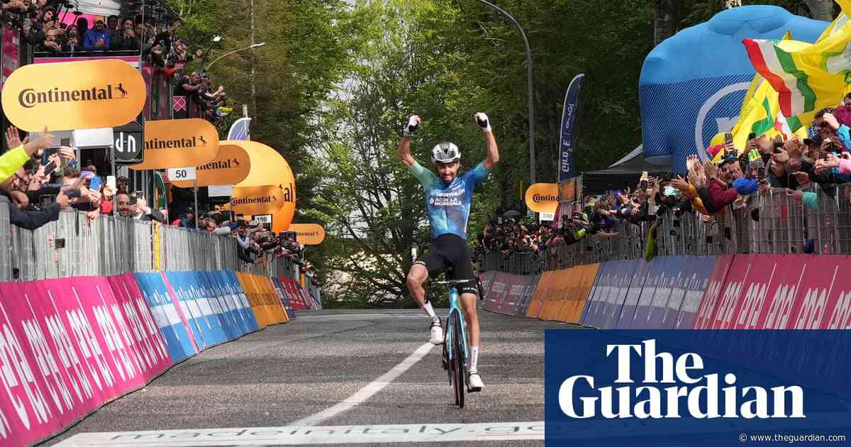 Giro d’Italia 2024: Valentin Paret-Peintre beats idol Bardet to stage 10 victory
