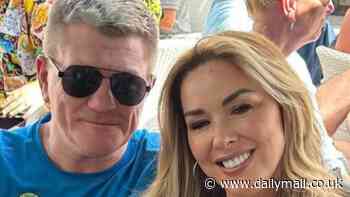 Ricky Hatton admits he and new girlfriend Claire Sweeney get on 'like a house on fire' as the couple return from a romantic trip to Tenerife