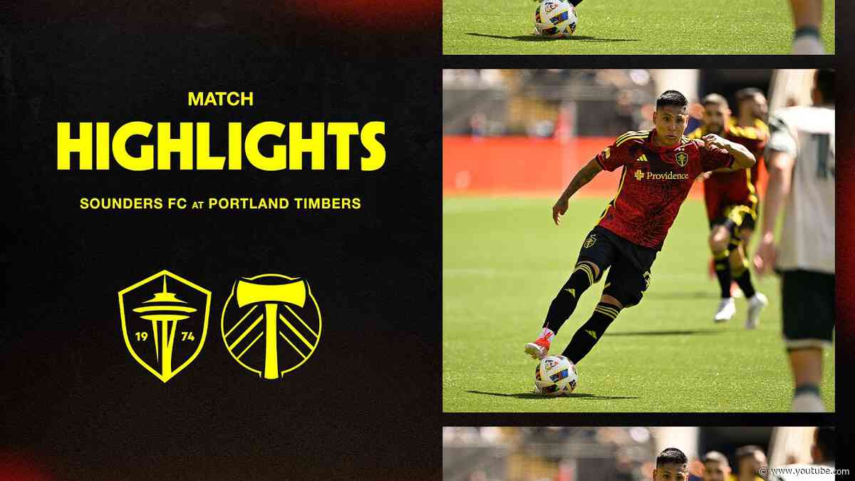 HIGHLIGHTS: Portland Timbers vs. Seattle Sounders FC | May 12, 2024