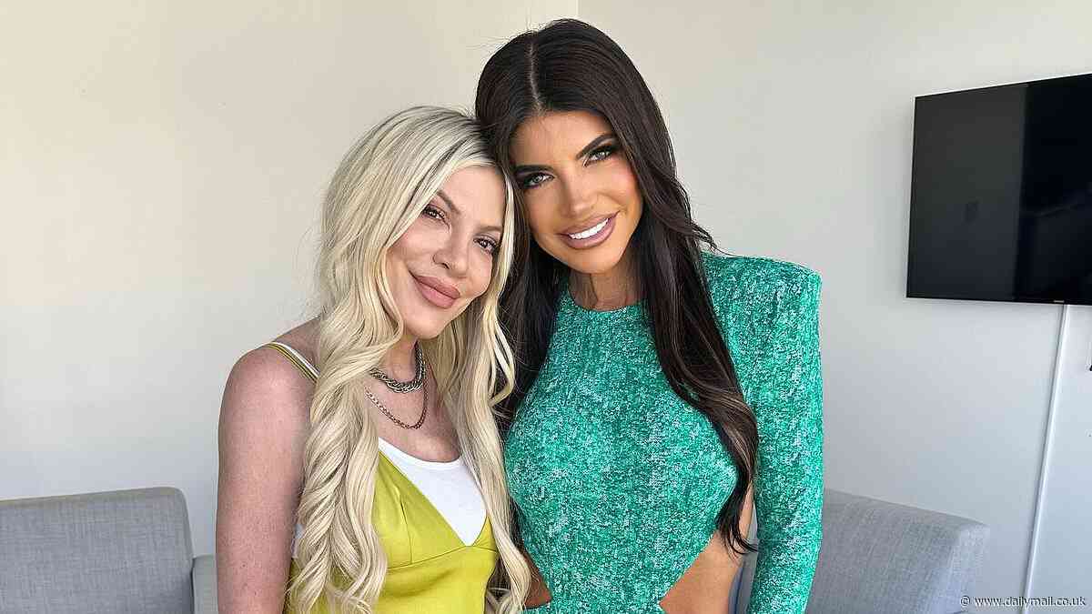 Teresa Giudice calls Tori Spelling her 'instant BFF' after appearing on her MisSpelling podcast to promote the new season of RHONJ