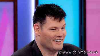 The Chase's Mark Labbett, 58, celebrates his one-year anniversary with GB News presenter Hayley Palmer, 41