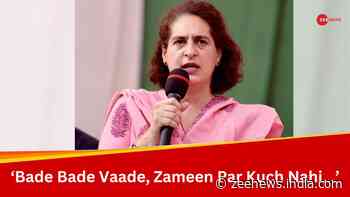 `Bade Bade Vaade...`: Priyanka Gandhi Slams PM Modi Over Poll Promises