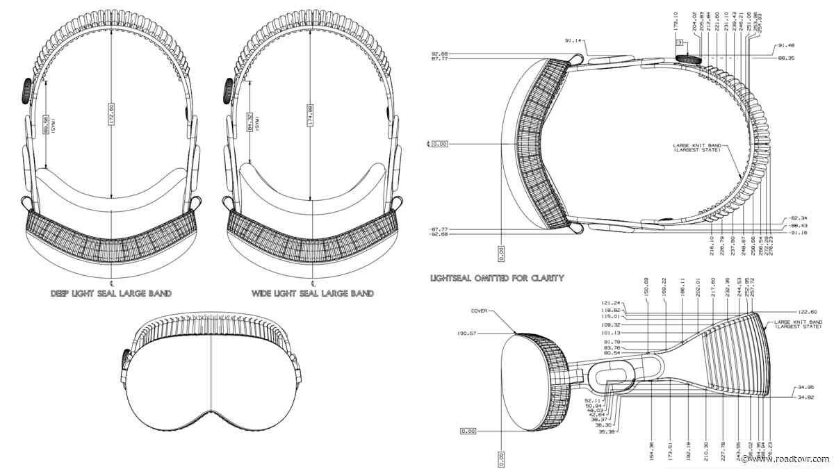 Official Vision Pro Schematics Will Accelerate Development of Headstraps & Third-party Accessories