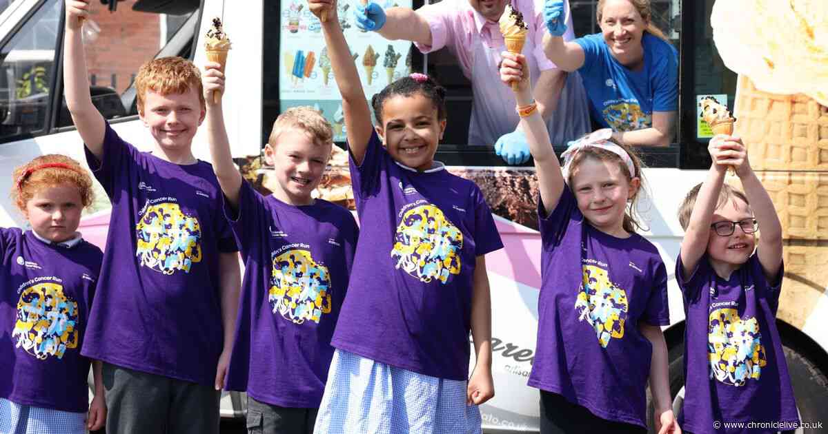 Young cancer patients help design ice cream flavour ahead of Children's Cancer Run