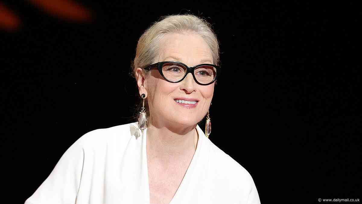 Meryl Streep says she is 'humbled and thrilled' to receive the honorary Palme d'Or award during the Cannes Film Festival opening ceremony
