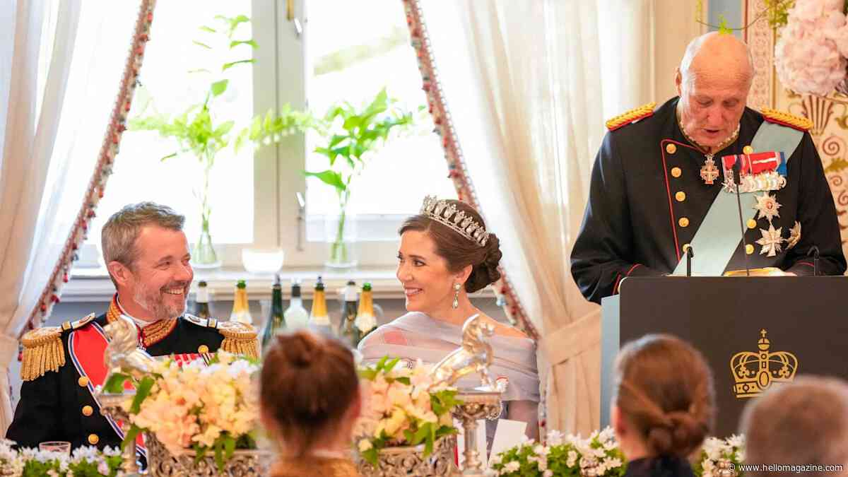 King Frederik and Queen Mary wow on 20th wedding anniversary at Norway gala dinner - live updates