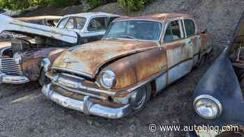 Junkyard Gem: 1954 Plymouth Belvedere Four Door Sedan