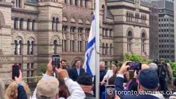 Toronto mayor says raising Israeli flag at city hall ceremony is 'divisive'