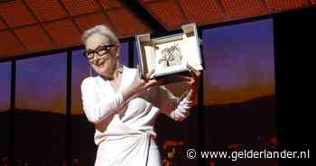 Meryl Streep geëmotioneerd na ontvangst ereprijs in Cannes
