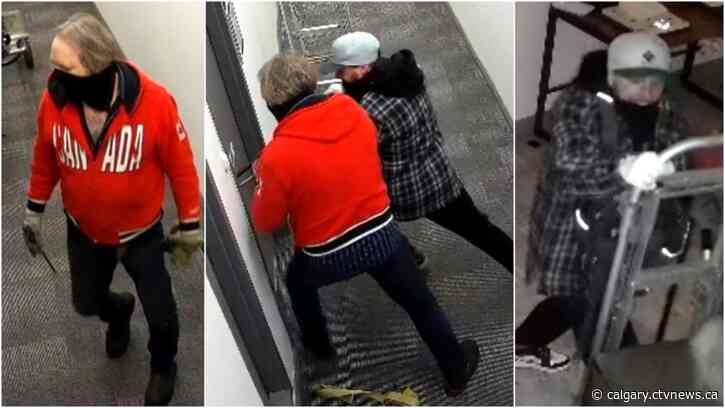 Photos of Calgary break-and-enter suspects released
