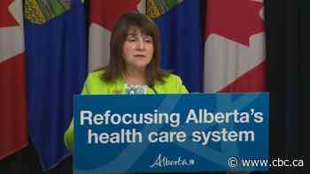 Health minister introduces bill to split up Alberta Health Services