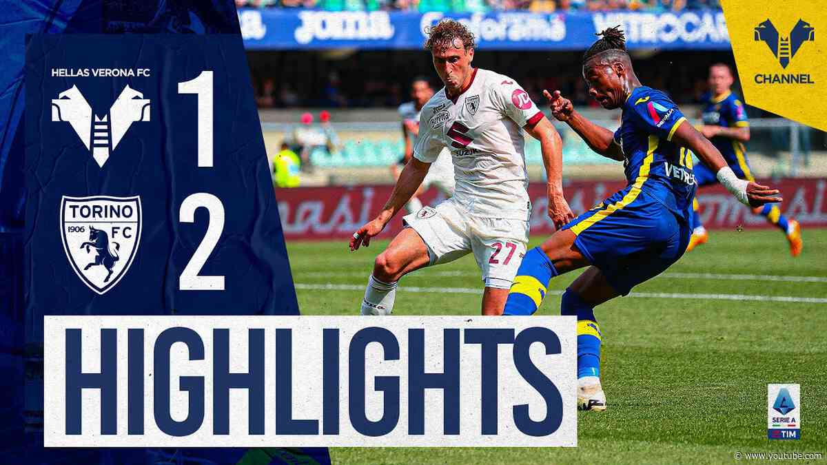 Highlights Serie A TIM 2023/24 | Verona-Torino 1-2