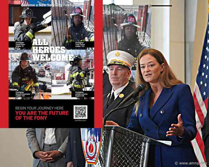 FDNY says ‘All Heroes Welcome’ in new recruitment campaign aiming to diversify firefighter ranks