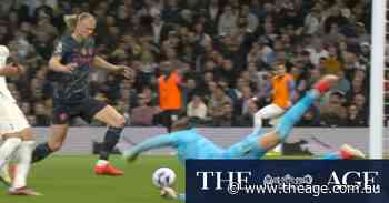 Spurs downed by Manchester City