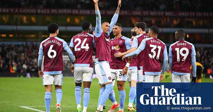 Aston Villa secure Champions League spot to end 41-year wait