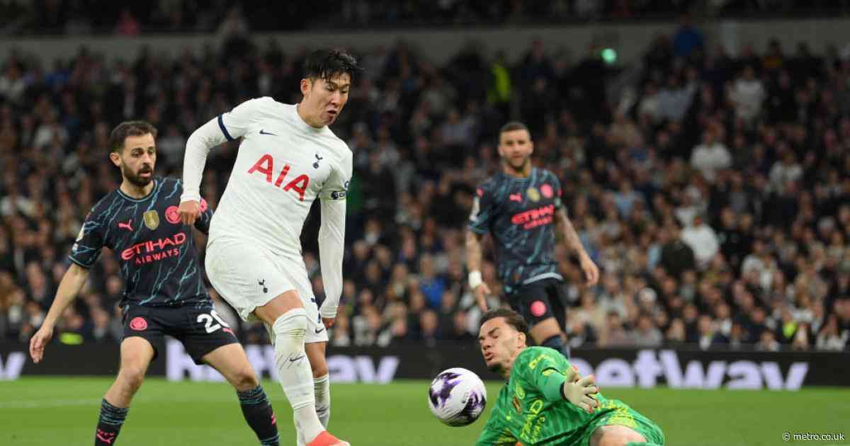 Arsenal fans tell Son Heung-min he has ‘blood on his hands’ for miss v Man City