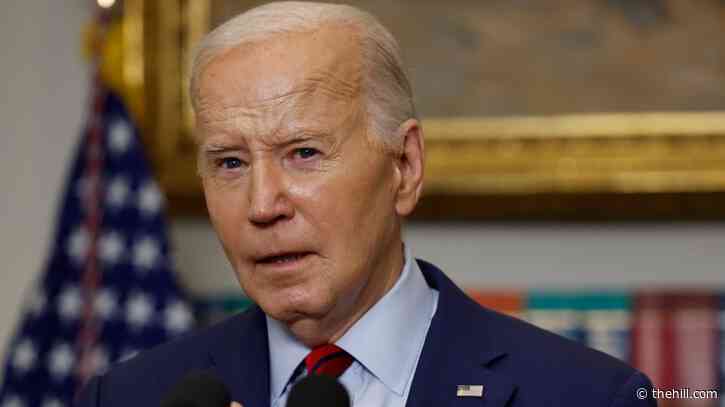 Biden issues veto threat over 'misguided' GOP bill on weapons to Israel