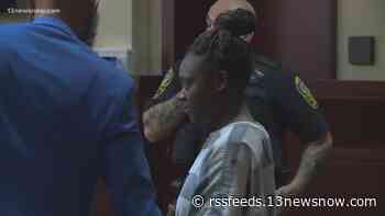 Mom accused of newborn daughter's death appears in Norfolk court for bond hearing