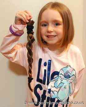 Bournemouth five-year-old girl donates hair to cancer patients