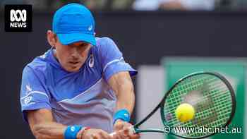 De Minaur beaten in straight-sets by Tsitsipas at Italian Open