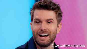 Joel Dommett reveals he almost missed the birth of his first child because he was indulging in the private hospital's luxury menu