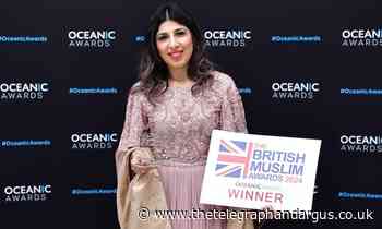 Alina Khan named Woman of the Year at British Muslim Awards