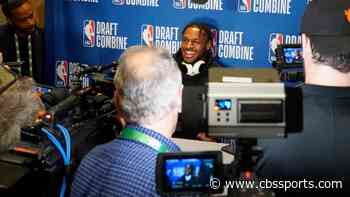 Bronny James talks NBA Draft projection at combine: Son of LeBron James' goal is to 'make a name for myself'