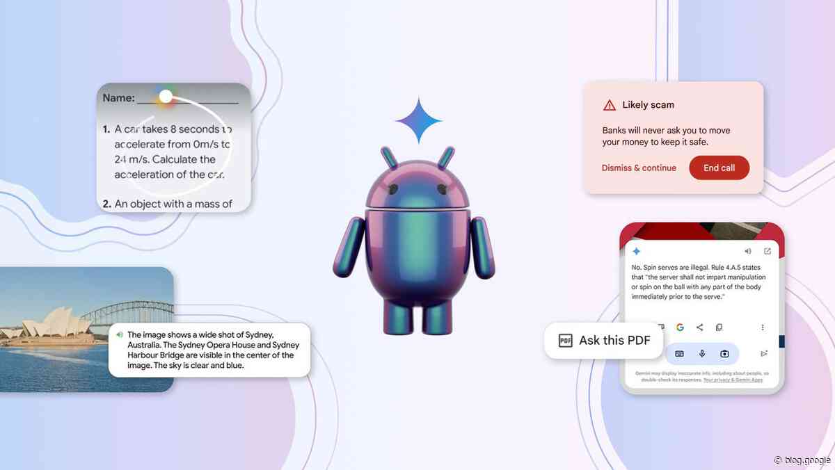 Experience Google AI in even more ways on Android