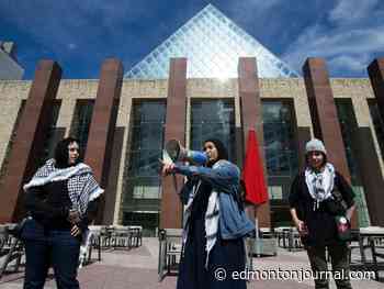 Protesters attend Edmonton city hall meeting after police teardown of U of A pro-Palestine camp