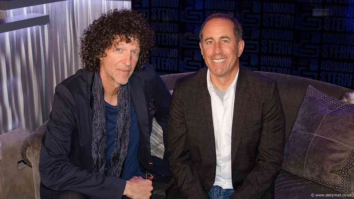 Howard Stern accepts Jerry Seinfeld's apology for saying he was 'outflanked' by other comedy podcasters: 'I think he came off a really bad week, let's put it that way'