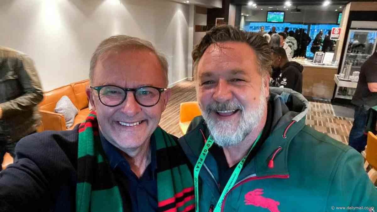 Russell Crowe and Karl Stefanovic recruited to help organise Prime Minister Anthony Albanese's bucks party: 'Get yourself prepared'