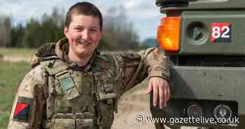 Young Middlesbrough soldier training in Estonia as part of Nato exercise