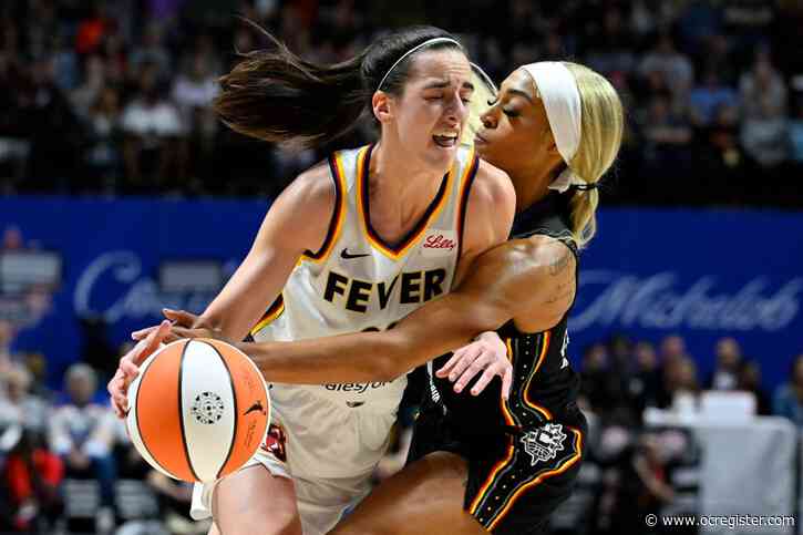 Caitlin Clark scores 20 in 10-turnover debut as Fever lose to Sun