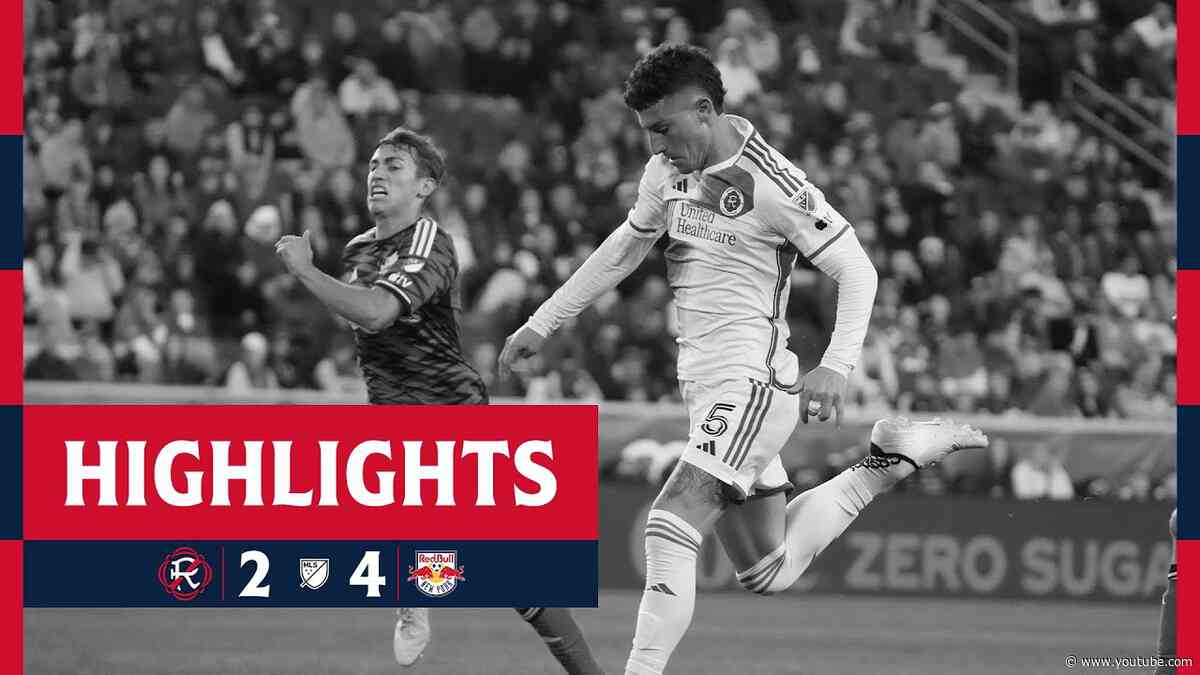 Highlights | Gil, Vrioni provide goals, but Revs' fightback falls short in 4-2 loss to Red Bulls