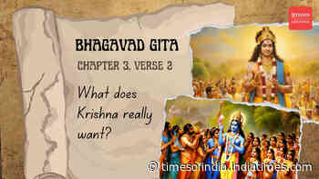 Bhagavad Gita, Chapter 3, Verse 2: When war and wisdom collide