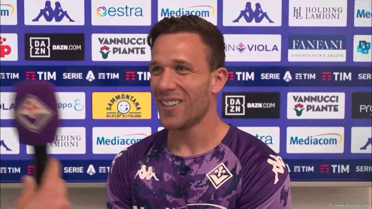 Mixed Zone: Fiorentina vs Monza: Arthur e DS Pradè