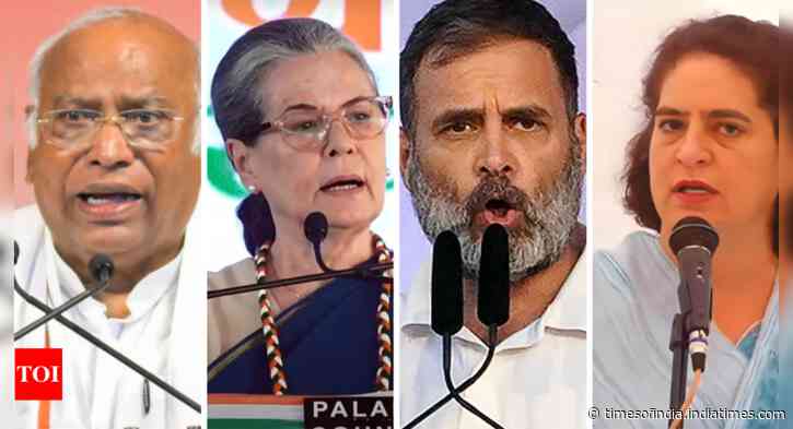 Lok Sabha elections: Kharge, Sonia Gandhi, Rahul, Priyanka Congress star campaigners for 7th phase in UP