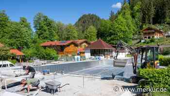 Alpenfreibad Bayrischzell: Sanierung kurz vor Abschluss, Eröffnungstermin steht fest
