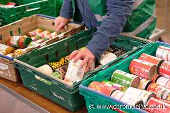 Foodbank charity gave out more than 150,000 emergency parcels to North East families last year