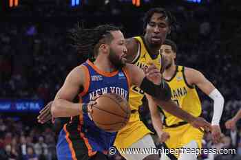 Knicks beat Pacers 121-91 to move a win away from conference finals