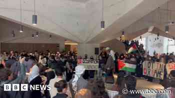 Students occupy London university building over Gaza