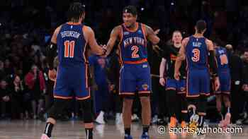 Starting Miles McBride pays huge dividends for Knicks, who are on cusp of Eastern Conference Finals